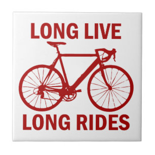 Long Live Long Rides Tegeltje