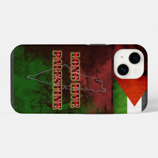 Long Live Palestine | iPhone 14 iPhone Hoesje (Achterkant horizontaal)