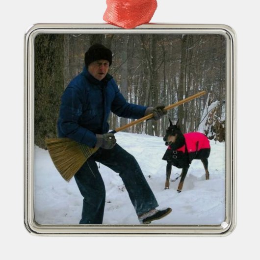Long Live Rock en Roll Metalen Ornament (Voorkant)