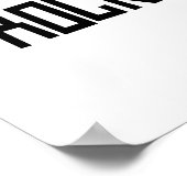 Long Live Rock en Roll Poster (Hoek)