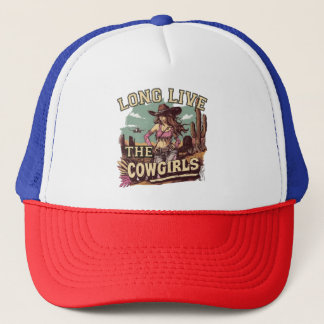 Long live the cowgirl trucker pet