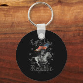 Long Live The Republic Us  Sleutelhanger (Voorkant)