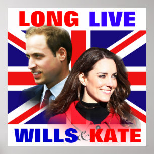 Long Live Wills & Kate Afbeelding Poster