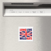 Long Live Wills & Kate Magneet (Insitu (Vaatwasser))