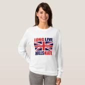 Long Live Wills & Kate T-shirt (Voorkant volledig)