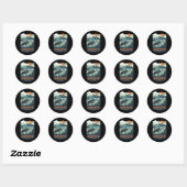 Long Long Long Honeymoon LOLOLOHO Gros Ventre Wild Ronde Sticker (Vel)