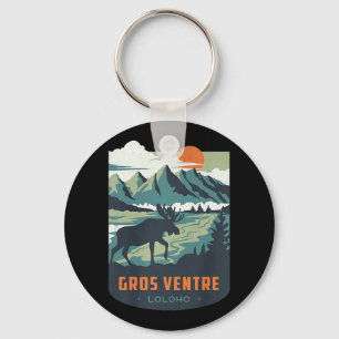 Long Long Long Honeymoon LOLOLOHO Gros Ventre Wild Sleutelhanger