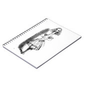 Long Neck Alice Notitieboek (Linkerzijde)