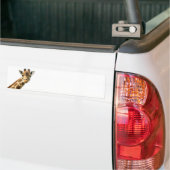 Long Necked Giraffe Bumpersticker (Op Truck)
