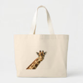 Long Necked Giraffe Canvas tas (Voorkant)