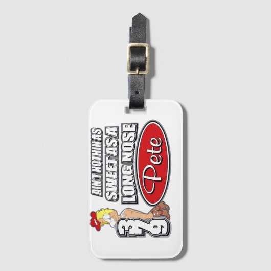 Long Nose Pete Bagagelabel (Voorkant (verticaal))