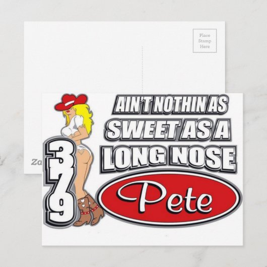 Long Nose Pete Briefkaart (Voorkant / Achterkant)