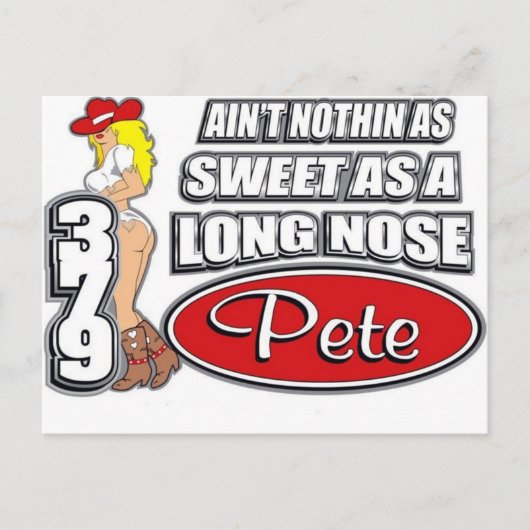 Long Nose Pete Briefkaart (Voorkant)