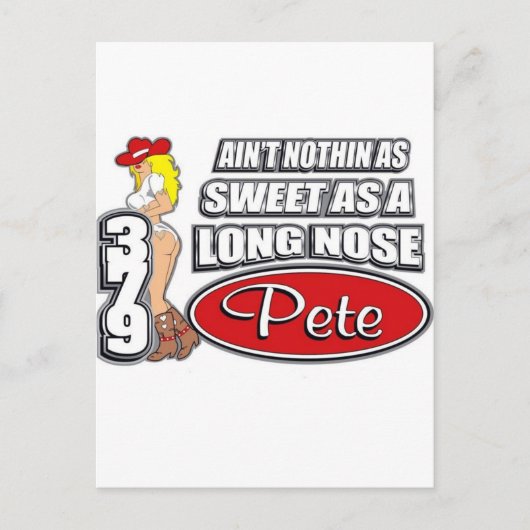 Long Nose Pete Briefkaart (Voorkant)