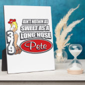 Long Nose Pete Fotoplaat (Zijkant)