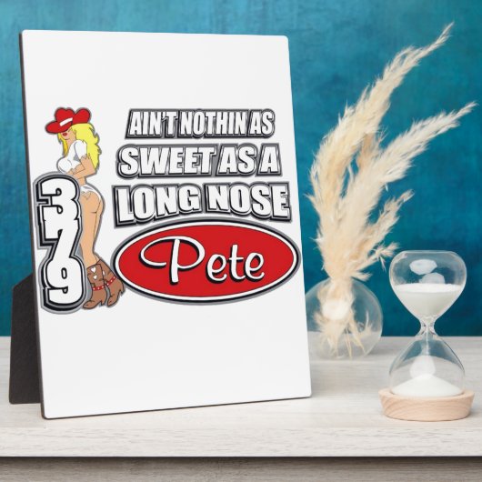 Long Nose Pete Fotoplaat (Zijkant)