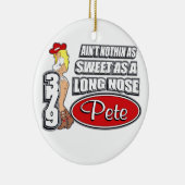 Long Nose Pete Keramisch Ornament (Rechts)