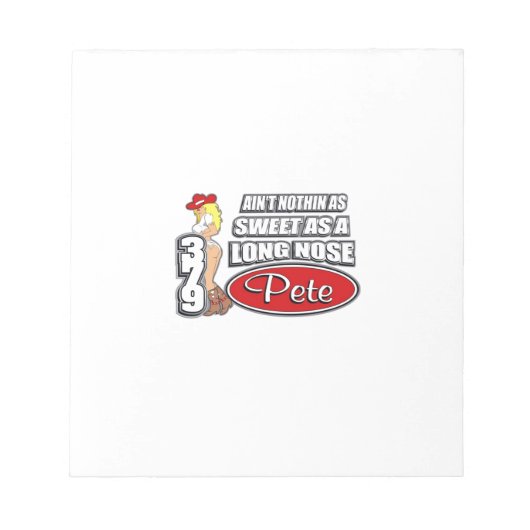 Long Nose Pete Notitieblok (Voorkant)