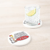 Long Nose Pete Zandsteen Onderzetter (Zijkant)