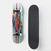 Long Paint 6v Skateboard (Voorkant)