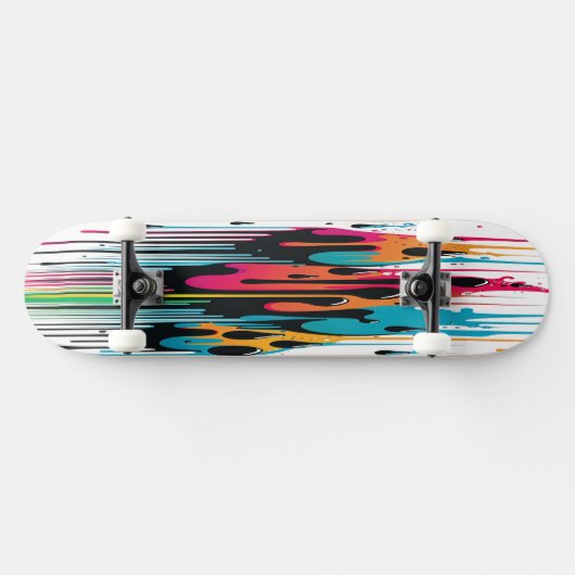 Long Paint 6v Skateboard (Horizontaal)
