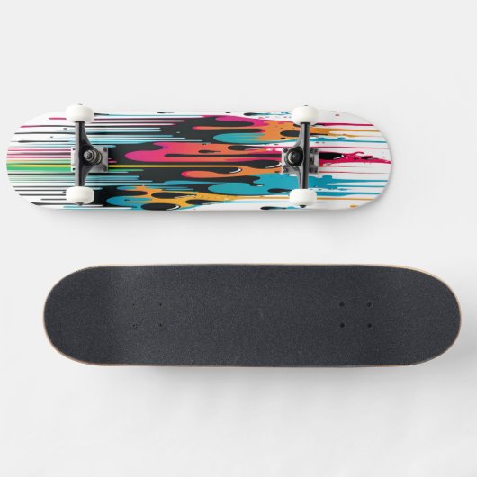 Long Paint 6v Skateboard (Horizontaal)