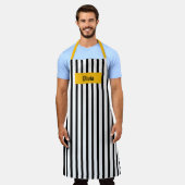 Long Patterned Apron for Women & Men – Durable  Schort (Gedragen)