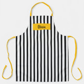 Long Patterned Apron for Women & Men – Durable  Schort (Voorkant)