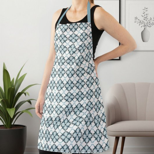 Long Patterned Apron for Women & Men Schort