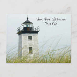 Long Point Light Provincetown Cape Post Card Briefkaart