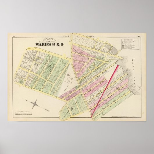 Long Pond en Cranston Street Baptist Church Poster (Voorkant)