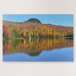 Long Pond in de herfst, Westmore, Vermont Legpuzzel