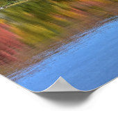 Long Pond in de herfst, Westmore, Vermont Poster (Hoek)