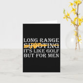 Long Range Shooting Het is als golf, maar dan voor Kaart (Gele Bloem)