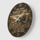 Long Range Shooting Precision Marksman Rustic Grote Klok (Hoek)