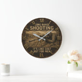 Long Range Shooting Precision Marksman Rustic Grote Klok (Huis)