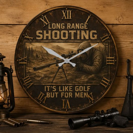 Long Range Shooting Precision Marksman Rustic Grote Klok