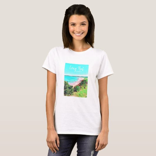 Long Reef Sydney Beach Australië reizen T-shirt (Voorkant volledig)