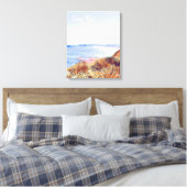 Long Reef Sydney-strand Noordelijke stranden reize Canvas Afdruk (Insitu (Slaapkamer))