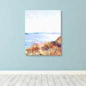 Long Reef Sydney-strand Noordelijke stranden reize Canvas Afdruk (Insitu (Houten vloer))