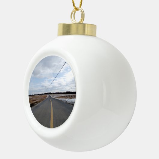 Long Road Home Keramische Bal Ornament (Rechts)