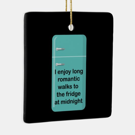 Long Romantic Walks Keramisch Ornament (Rechts)