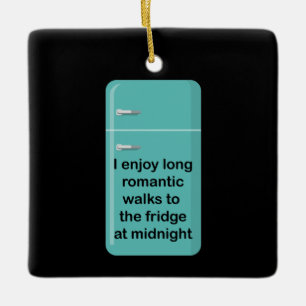 Long Romantic Walks Keramisch Ornament