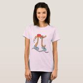 Long Running Pi © Funny Pi Guy T-Shirt (Voorkant volledig)