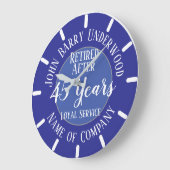 Long Service Award of Retirement Grote Klok (Hoek)