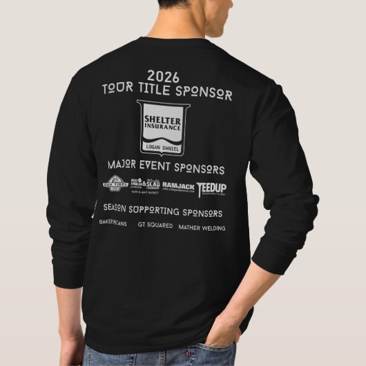 LONG SLEEVE - 2026 TBGT Sponsors T-shirt (Achterkant)