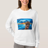 Long Sleeve Basic t-shirt Vrouwen (Voorkant)