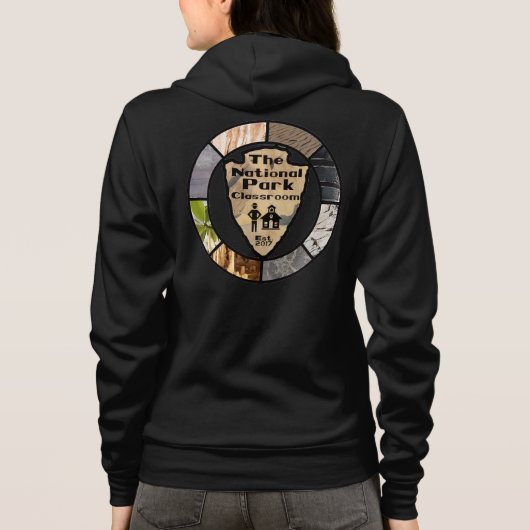 Long-sleeve National Park Classroom Hoodie (Achterkant)