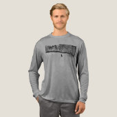 Long sleeve shirt- Waiting for a friend Tri-Blend Shirt (Voorkant)