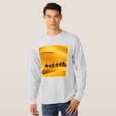 Long Sleeve T-Shirt ash  SAHARA  TOURISM (Voorkant volledig)